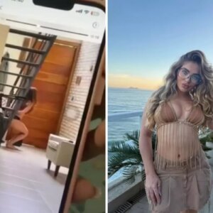 futbolcu sevgilisi unlu modeli merdivene baglayip iskence etti K8fn27g7