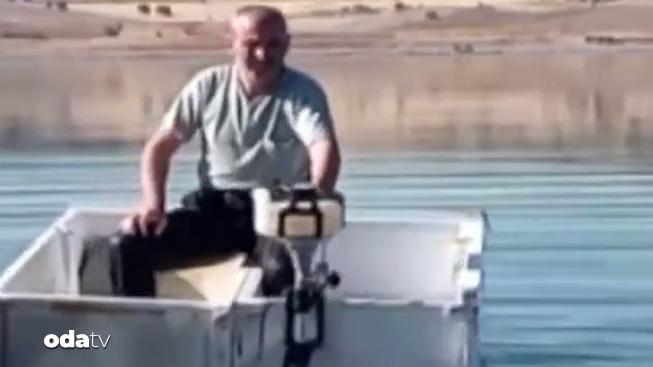 motor taktigi buzdolabini kayik yapti golde tur atti j8tTfrNX.jpg