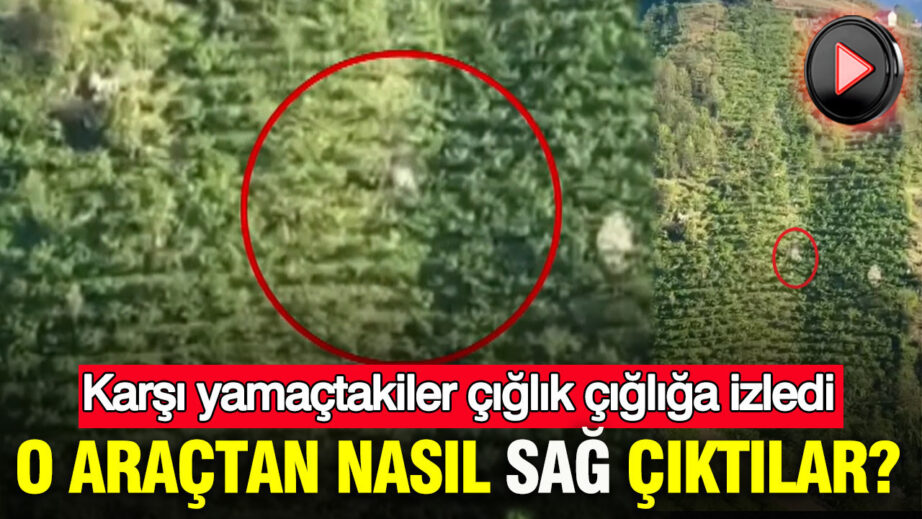 Mucize Kurtuluş: Yamaçtan Yuvarlanan Kamyonetin Yolcuları Nasıl Hayatta Kaldı?